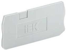 Заглушка для КПИ 3в-1,5/2,5 3 вывода серая IEK YZN11D-3-ZGL-002-K03