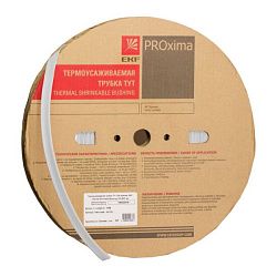 ТУТ нг 25/12,5 белая рулон EKF tut-25-w