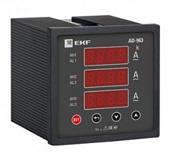 AD-963 цифровой на панель (96х96) трехфазный EKF PROxima ad-963