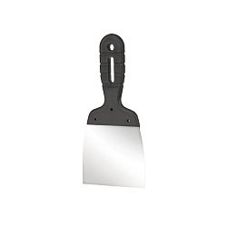 Шпатель 80 мм нержавеющая сталь, пластмассовая ручка REXANT 89-0203