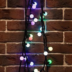Гирлянда светодиодная Мультишарики Ø23мм 10м 80 LED RGB черный каучук IP67 быстрая смена цвета 230В нужен блок 315-000 NEON-NIGHT 303-599
