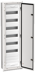 TITAN 5 Корпус металлический ЩРв-84 (1х84) 1130х365х130мм IP31 белый (одна дверь) IEK TI5-50-V-084-31