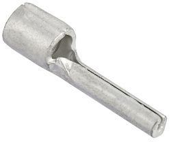 Наконечник штифтовой плоский НШП 6,0–12 без изоляции (100шт/упак) IEK UNN10-06-12