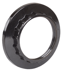 Кольцо абажурное КП27-К01 к патрону Е27 бакелит черный (индивидуальный пакет) IEK EKP10-02-02-K02