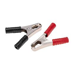 Зажим крокодил, длина 105мм, ток 100A, 2 шт., пакет БОПП REXANT 16-0019-1-9