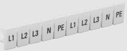 Маркеры для КПИ-6мм2 с символами "L1, L2, L3, N, PE" IEK YZN11M-006-K00-A