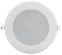 Светильник светодиодный ДВО 1714 белый круг 12Вт 4000К IP40 IEK LDVO0-1714-12-4000-K01