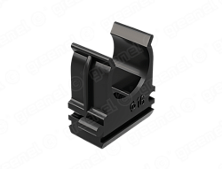 Крепеж-клипса 16мм (100шт), цвет - чёрный, GREENEL GE50140-05