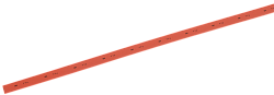 Трубка термоусадочная ТТУ нг-LS 2/1 красная (1м) IEK UDRS-D2-1-K04