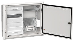 TITAN 5 Корпус комбинированный ЩРв-24 (2х24) 505х625х130мм IP30 белый IEK TI5-51-V-2X024-30