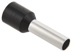 Наконечник НШВИ 6,0-12 черный (20шт/упак) IEK UGN10-4-006-06-12