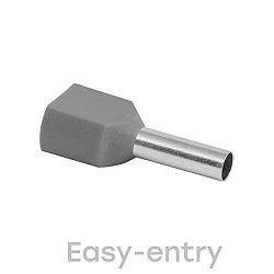 Наконечник штыревой втулочный НШвИ(2) 4-12 (50шт.) EKF nhvi2-4.0-12