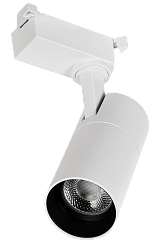 LIGHTING Светильник светодиодный трековый ДТО 1301 10Вт 4000К однофазный 24град белый IEK LT-DSO0-1301-10-40-K01