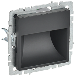 BRITE Подсветка светодиодная встраиваемая ПЛ20-БрГ графит IEK BR-FL20-K53