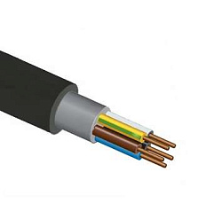 Кабель ВВГнг(А)-LS 4х6 ок (N PE) 0.66кВ (м) АЛЬФАКАБЕЛЬ 656744 1185683