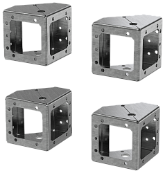FORMAT Угол цоколя 100мм (4шт/компл) IEK FO-00D-KC-010-7035