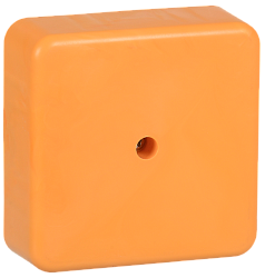 Коробка распаячная огнестойкая ПС безгалогенная (HF) 75х75х28мм 4P 4мм2 IP44 IEK UKF10-75-75-028-4-4-09