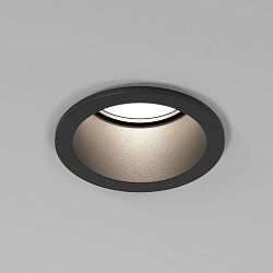 Светильник встраиваемый GU10 чёрный 25002/01 Elektrostandard a064242