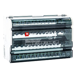 Шина нулевая в корпусе (4х15) EKF sn0-4x15