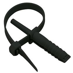 Хомут дюбельный черный (7х150) (50шт.) EKF PROxima plc-nst-7.2x150b