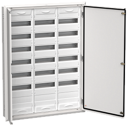 TITAN 5 Корпус металлический ЩРв-252 (3х84) 1130х885х130мм IP31 белый (две двери) IEK TI5-50-V-3X084-31