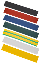 Набор ТТУ нг-LS 12/6мм L=100мм 7 цветов (21шт/упак) IEK UDR10-012-006-021-S