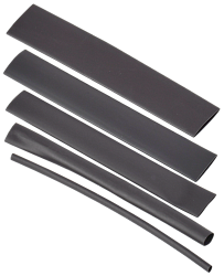 Набор ТТУ нг-LS 2/1-4/2-6/3-8/4-10/5-12/6 черный 100мм (100шт/бокс) IEK UDR10-002-012-105-K02-B