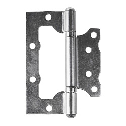 Петля накладная универсальная 100 цинк  ЧЕТЫРЕ СЕЗОНА 79-1031