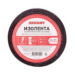 Изолента ХБ REXANT 20 х 0,35 мм, (ролик 30 м/375 г) (1-ПОЛ) 09-2415