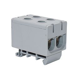 Клемма двойная КСВ 6-50 серая AN0806-0071