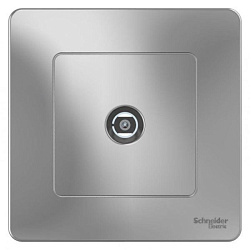 Розетка телевизионная TV 1-м СП Blanca коннектор алюм. SE BLNTS000013 1210340