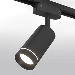 Светильник светодиодный трековый для однофазного шинопровода Glory Черный 7W 4200K LTB39 Elektrostan a043999
