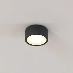 Светильник светодиодный накладной точечный DLR026 6W 3000K черный матовый Elektrostandard a063934