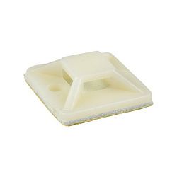 Площадка самоклеящаяся (25х25мм.) белая (20шт.) EKF plc-25x25-r