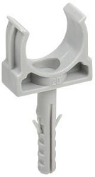 ELASTA Держатель с защелкой и дюбелем CT20 (без винта) IEK CTA10MP-CT20-K41-100