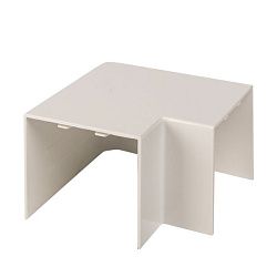 Поворот 90 гр. (60х60) (4 шт) белый EKF-Plast abw-60-60x4