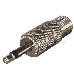 Переходник гнездо F – штекер 3,5тмм mono PROconnect 05-4308-4
