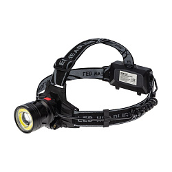 Фонарь налобный NEW AGE, четырехрежимный, поворотный, с регулируемым фокусом REXANT 75-7831