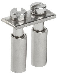 Перемычка центральная для КВИ-2,5мм2 2PIN IEK YZN30Q-002-2P