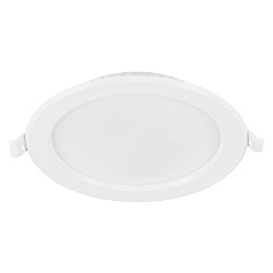 Светильник WOLTA LED DLUS ультратонкий встраиваемый "Даунлайт" 12W 4000K 900LM 170X13 MM  1/30 DLUS-12W-4K