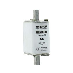 Плавкая вставка ППН-33 160/100А габарит 00 EKF fus-33/160/100