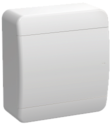 TEKFOR Корпус пластиковый ЩРН-П-8 IP41 белая дверь IEK TF5-KP13-N-08-41-K01-K01