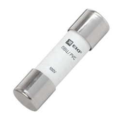 Плавкая вставка цилиндрическая ПВЦ (22х58) 10А EKF pvc-22x58-10