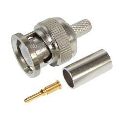 Разъем BNC штекер RG-58 обжим REXANT 05-3001