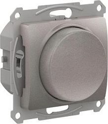 Механизм светорегулятора поворотно-нажимного Glossa LED RC 315Вт платина SchE GSL001230 1402927