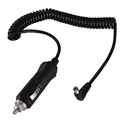 Автозарядка с индикатором (разъем 1.4х3.4) (АЗУ) шнур спираль 1.5 м REXANT 16-0235