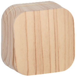 GLORY Выключатель 1-клавишный для открытой установки ВС20-1-0-ХС сосна IEK EVH10-K34-10