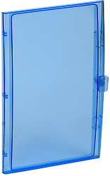 TEKFOR Дверца для корпуса пластикового КМПн-36 IP65 синяя прозрачная IEK TF-KP72D-DV-36-K07