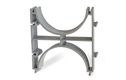 Кластер одинарный, двухсторонний для двустенных труб d125 мм Промрукав PR08.3772