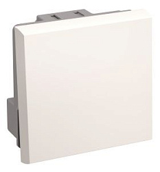 Выключатель одноклавишный ВКО-21-00-П (на 2 модуля) ПРАЙМЕР белый IEK CKK-40D-VO2-K01